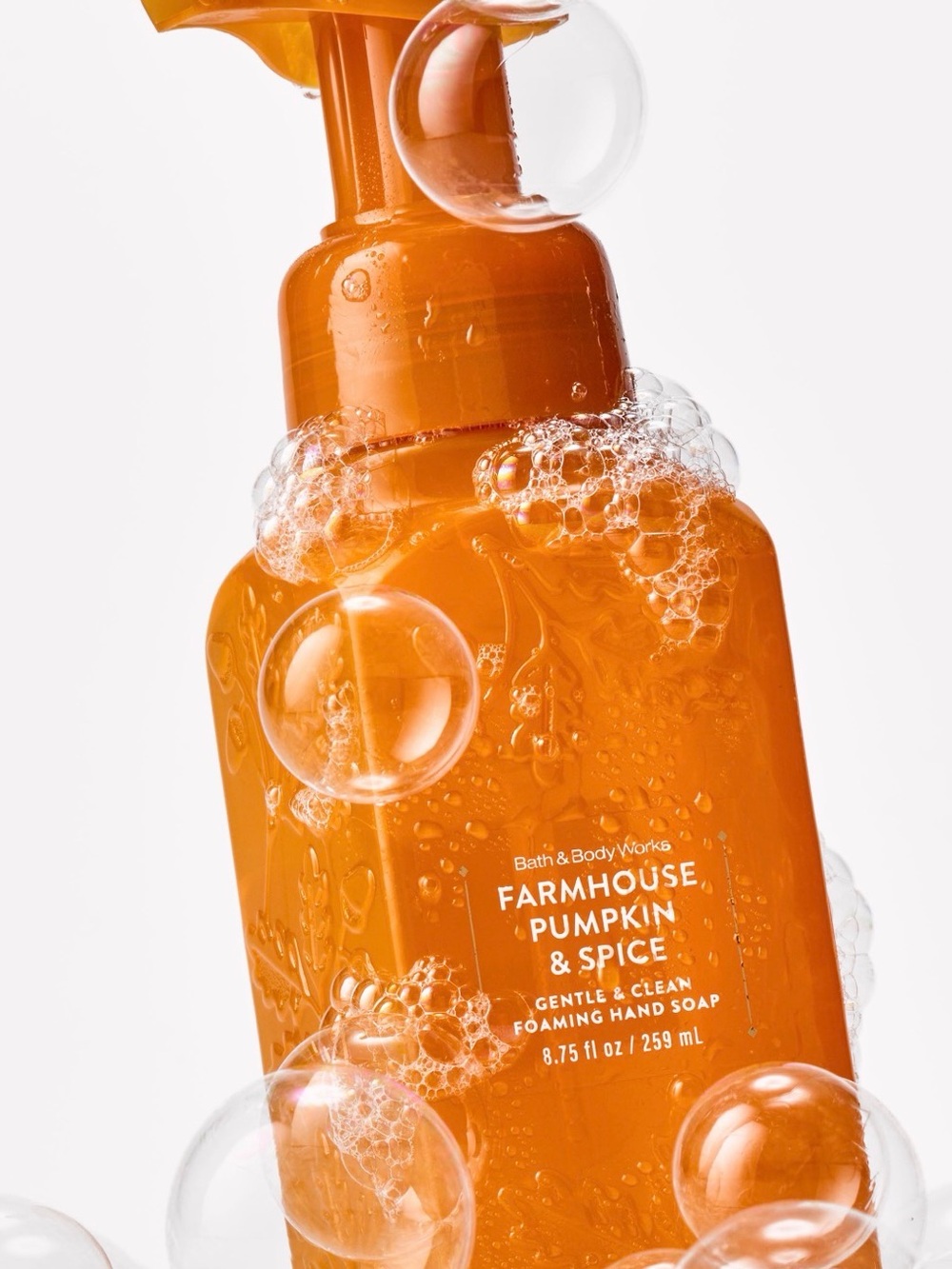 Bath & Body Works Farmhouse Pumpkin & Spice Foaming Hand Soap